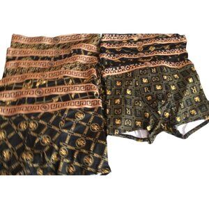 10 Pairs Mens Boxer Briefs* Royal-Themed Prints *Gay* US XL *New  in Package
